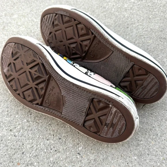 Converse Chuck Taylor All Star Sneakers Unisex Mens 5 Womens 7 rainbow graffiti - Picture 7 of 7